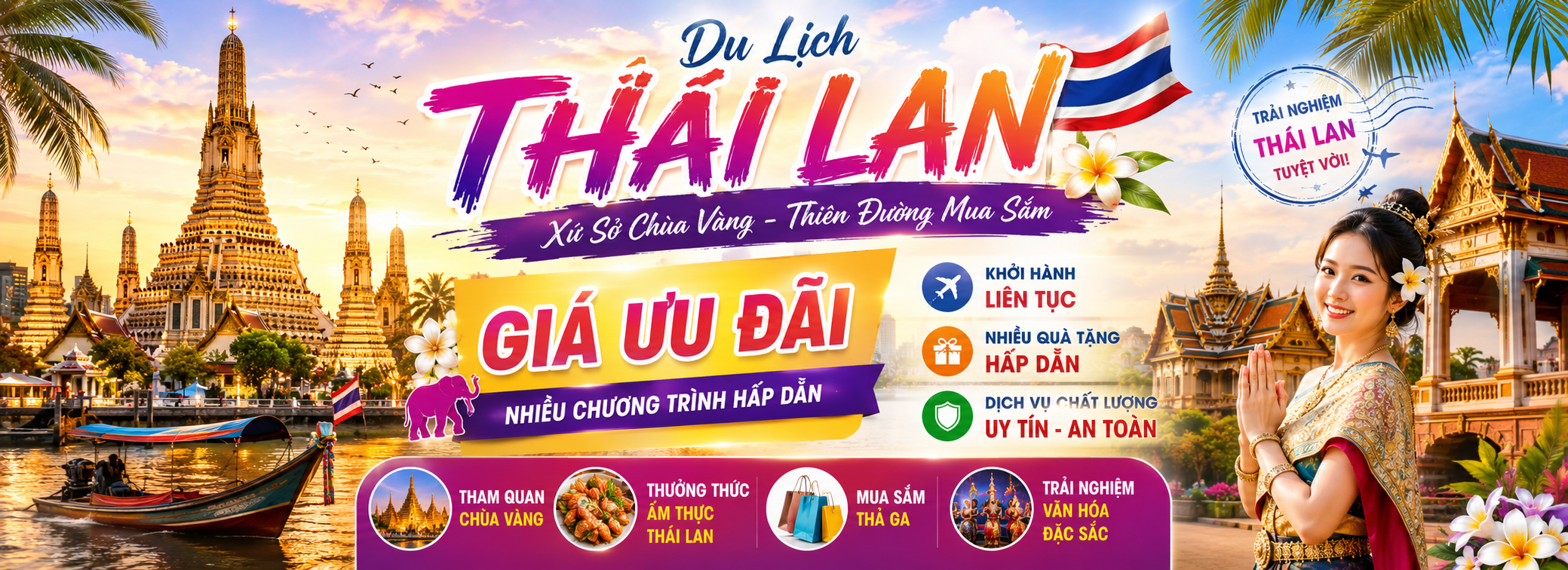 Tour Thái Lan